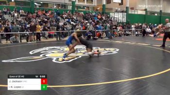 113 lbs Consolation - Josh Jackson, Springfield Central vs Kevin Lopez, Long Beach