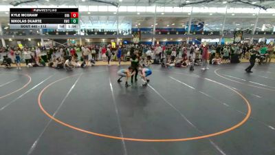 113 lbs Champ. Round 2 - Kyle McGraw, Unattached vs Nikolas Duarte, Unattached