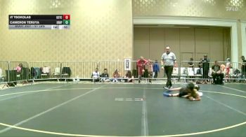 61 lbs Consi Of 16 #2 - Jt Tsokolas, Gotcha vs Cameron Teruya, Grapplers HI