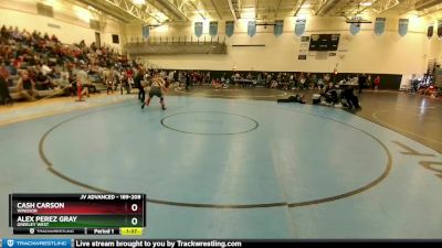 189-208 lbs Round 4 - Cash Carson, Windsor vs Alex Perez Gray, Greeley West