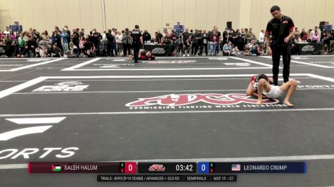 Saleh Halum vs Leonardo Crump 2025 ADCC Orlando Open/Youth Trials