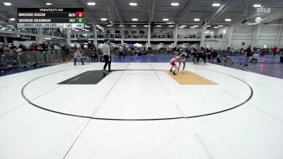 94 lbs Consi Of 16 #2 - Brooke Dixon, Mayo Quanchi WC vs George Kearnan, Beat The Streets New England