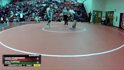 285 lbs Quarterfinal - Lucas Stuerenberg, Cincinnati Moeller vs Nate Chapman, Columbia