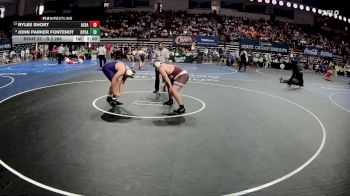 D 3 285 lbs Champ. Round 1 - John Parker Fontenot, Opelousas Catholic vs Rylee Short, Albany