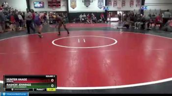 160 lbs Round 2 - Hunter Haage, Keokuk vs Rashon Jennings, Cedar Rapids Kennedy