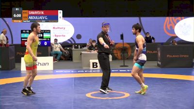 61 kg Semifinal - Nurislam Sanayev, KAZ vs Gulumjon Abdullaev, UZB