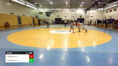 197D lbs Rr Rnd 1 - Chris DeLena, Sacred Heart vs Damion Schunke, Arizona State