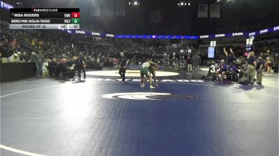 155 lbs Round Of 32 - Nisa Rogers, Ernest Righetti (CS) vs Berlynn Solia-Tago, Poly/Long Beach (SS)