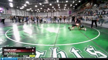 86 lbs 5th Place Match - Kellen Cundy, Punisher Wrestling Company vs Cael Purcell, Team Real Life Wrestling