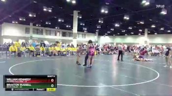 170 lbs Round 1 (16 Team) - Braxton Russell, Delta Eagles vs William Kennedy, Michiana Vice-Pink