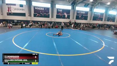 98 lbs Quarterfinal - Kaulahea Raphael Leal, Texas vs Ty Mondragon, Texas Select Wrestling