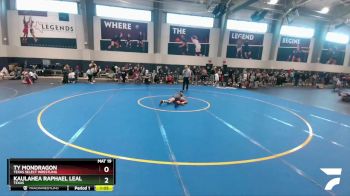 98 lbs Quarterfinal - Kaulahea Raphael Leal, Texas vs Ty Mondragon, Texas Select Wrestling