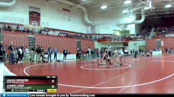 120 lbs Champ. Round 2 - Cohen Long, Invicta Wrestling Academy vs Julius Spencer, Elite Athletic Club