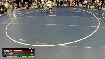 139 lbs Semifinal - Ry Talbot, LV Bear Wrestling Club vs John( J.r) Carpenter, Shootbox