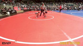 52 lbs Round Of 16 - Evan Yutko, Mat Assassins vs Dallas Bartlett, 3F Wrestling