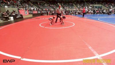 52 lbs Round Of 16 - Evan Yutko, Mat Assassins vs Dallas Bartlett, 3F Wrestling