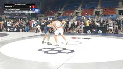 132 lbs Cons. Rd Of 64 - Peter Filli, New York vs Ryan Hockaday, Indiana