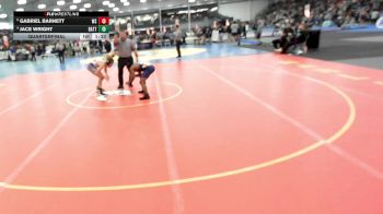 6 - 106 lbs Quarterfinal - Gabriel Barnett, West Springfield vs Jace Wright, Battlefield