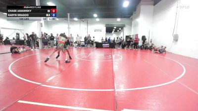 126 lbs Kadyn Dragoo, Michigan Red vs Chase Janawsky, North Carolina