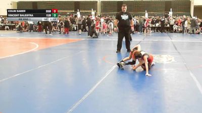 49 lbs Rr Rnd 1 - Colin Saber, Kingsway - ESC vs Vincent Balestra, F.L.O.W. - ESC