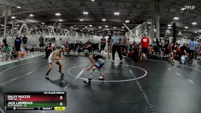 68 lbs Finals (2 Team) - Jace Lawrence, Elite Squeeze vs Salvy Muccio, Pride WC