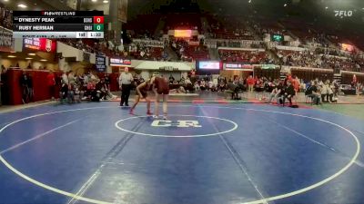 G - 145 lbs Champ. Round 2 - Ruby Herman, Choteau Girls vs Dynesty Peak, Billings Senior High School Girls