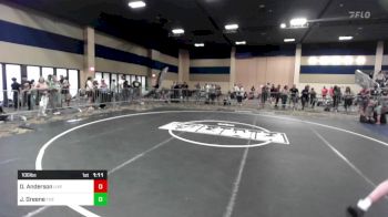 106 lbs Round Of 16 - Dylan Anderson, Live Training vs Jj Greene, The Empire