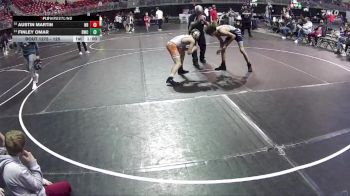 125 lbs 3rd Place Match - Austin Martin, Nebraska Boyz vs Finley Omar, Beatrice Wrestling Club