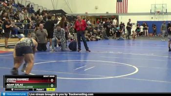 125 lbs Quarterfinal - Adam Salas, Sunkist Kids Monster Garage vs Joseph Ramirez, El Modena