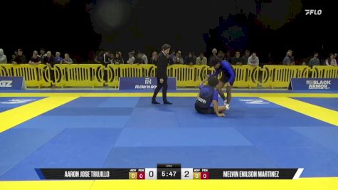 Melvin Enilson Martinez vs Aaron Jose Trujillo 2025 Pan IBJJF Jiu-Jitsu No-Gi Championship