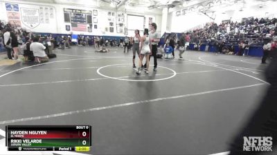 105 lbs Champ. Round 1 - Hayden Nguyen, El Monte vs Rikki Velarde, Jurupa Valley