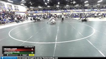 184 lbs Cons. Round 5 - Jonathan Pullen, Concordia (WI) vs Michael Loger, Wisconsin-Oshkosh