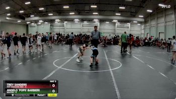 48 lbs Round 4 (8 Team) - Angelo `Pops` Barbieri, Buxton vs Trey Sanders, Mat Assassins Red