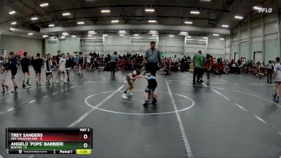 48 lbs Round 4 (8 Team) - Angelo `Pops` Barbieri, Buxton vs Trey Sanders, Mat Assassins Red