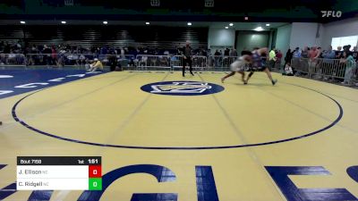 175 lbs Consi Of 64 #2 - James Ellison, NC vs Connor Ridgell, NC