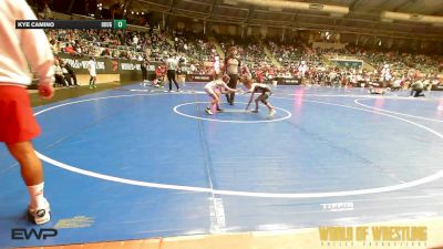 64 lbs Consi Of 16 #1 - Jesse Wright, SlyFox Wrestling Academy vs Kye Camino, Douglas Wrestling Club