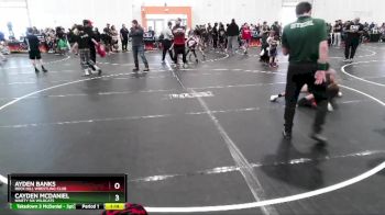 85 lbs 3rd Place Match - Ayden Banks, Rock Hill Wrestling Club vs Cayden McDaniel, Ninety Six Wildcats