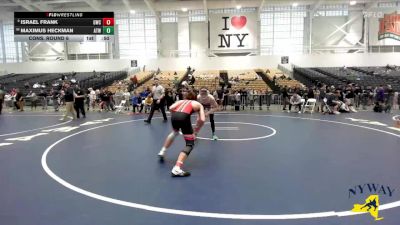 138 lbs Cons. Round 6 - Maximus Heckman, Alexander Tri-Town Wrestling vs Israel Frank, Geneva Wrestling Club