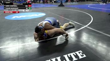 285 lbs Cons. Round 2 - Leno Campbell, Millikin vs Caleb Burkhart, Wilkes