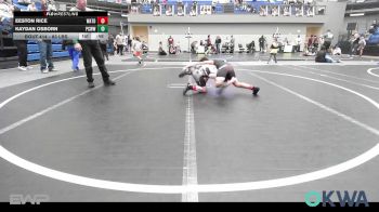 83 lbs Rr Rnd 2 - Eeston Rice, Watonga Youth Wrestling vs Kaydan Osborn, Ponca City Wildcat Wrestling