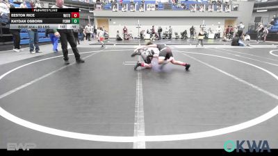 83 lbs Rr Rnd 2 - Eeston Rice, Watonga Youth Wrestling vs Kaydan Osborn, Ponca City Wildcat Wrestling