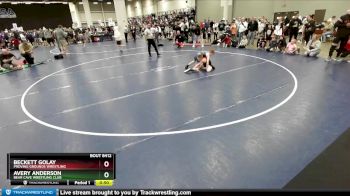 70 lbs Cons. Round 4 - Avery Anderson, Bear Cave Wrestling Club vs Beckett Golay, Proving Grounds Wrestling