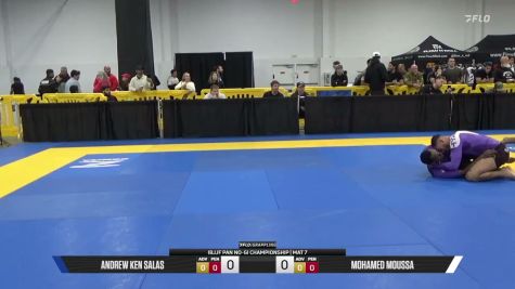 Mohamed Moussa vs Andrew Ken Salas 2026 Pan IBJJF Jiu-Jitsu No-Gi Championship