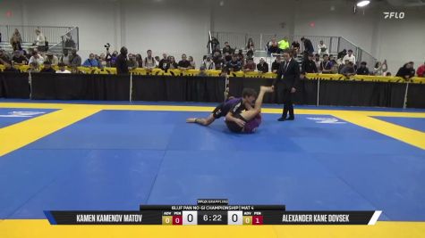 Alexander Kane Dovsek vs Kamen Kamenov Matov 2026 Pan IBJJF Jiu-Jitsu No-Gi Championship