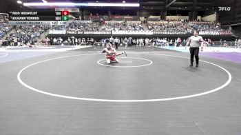 132 lbs Champ. Round 1 - Exavier Torres, Newton HS vs Reid Niedfeldt, Tecumseh-Shawnee Heights HS