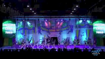 Louisiana Cheer Force - Pink [2022 L3 Junior - Medium Day 1] 2022 Mardi Gras New Orleans Grand Nationals DI/DII