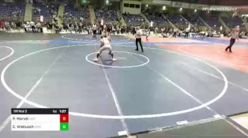 106 lbs Rr Rnd 3 - Parker Marvel, Eastside United vs Casey Wiebusch, Wiggings Pee Wee