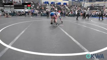 125 lbs Rr Rnd 2 - Sloane Lang, Choctaw Ironman Youth Wrestling vs Swayze Lang, Choctaw Ironman Youth Wrestling