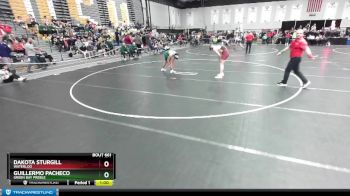 157 lbs Cons. Round 2 - Guillermo Pacheco, Green Bay Preble vs Dakota Sturgill, Waterloo