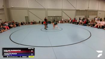 127 lbs Placement Matches (16 Team) - Kailani Barrientos, Florida vs Madilyn Peach, Wisconsin